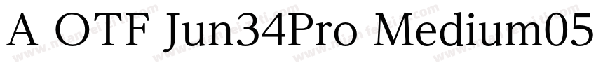 A OTF Jun34Pro Medium05B1ZL0yDot字体转换